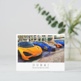 Cartão Postal Texto personalizado, Dubai, Emirados Árabes Unidos