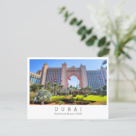 Cartão Postal Texto personalizado, Dubai, Emirados Árabes Unidos