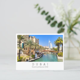 Cartão Postal Texto personalizado, Dubai, Emirados Árabes Unidos