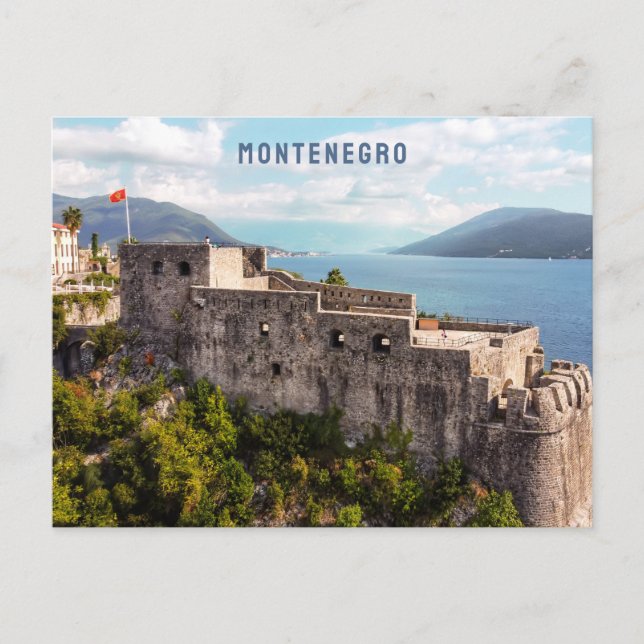 Cartão Postal Texto Personalizado Montenegro (Frente)