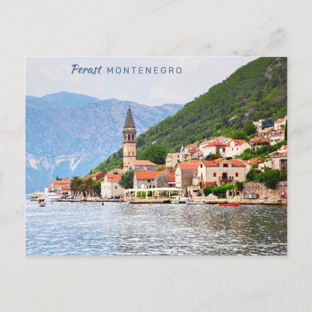 Cartão Postal Texto Personalizado Montenegro (Frente)