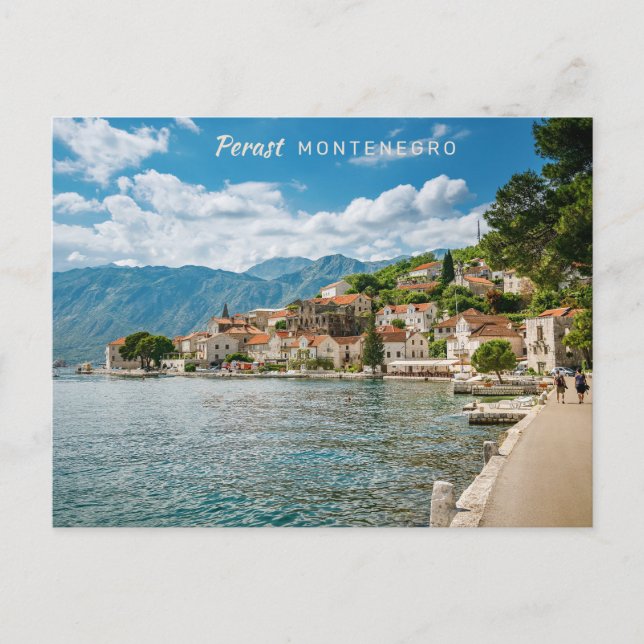 Cartão Postal Texto Personalizado Montenegro (Frente)