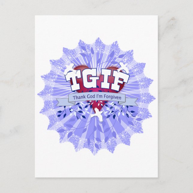 CARTÃO POSTAL TGIF (Frente)
