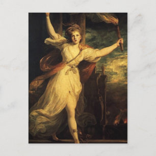 Cartão Postal Thais of Ahens com Torneio por Joshua Reynolds