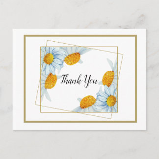 Cartão Postal Thank You