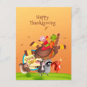 Cartão Postal Thanksgiving