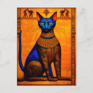 Cartão Postal The Ancient Egyptian Cat Bastet