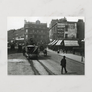 Cartão Postal The Angel, Islington, Londres, c.1890