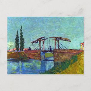Cartão Postal The Anglois Bridge at Arles by Vincent van Gogh