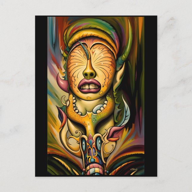 Cartão Postal The Answer Is C (Frente)