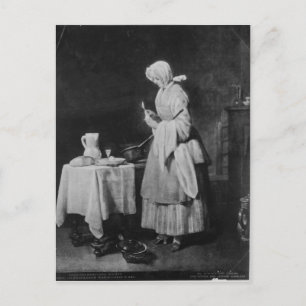 Cartão Postal The Attentive Nurse, c.1738