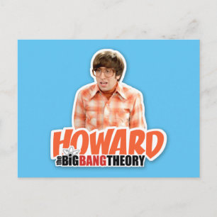 Cartão Postal The Big Bang Theory   Howard