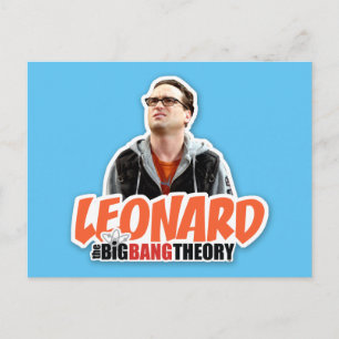 Cartão Postal The Big Bang Theory   Leonard