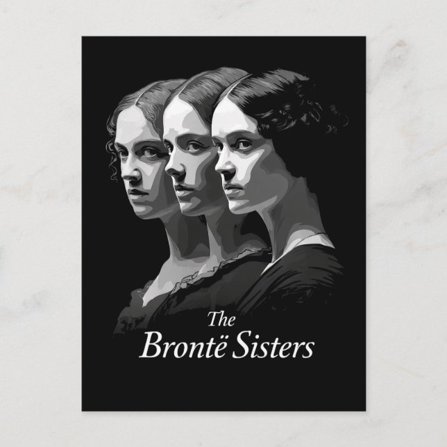 Cartão Postal The Brontë Sisters (Frente)