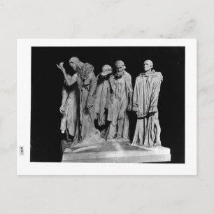 Cartão Postal The Burghers of Calais, 1889