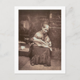 Cartão Postal The Crawlers, de 'Street Life in London', 1877-7