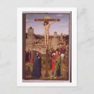 Cartão Postal The Crucifixion (oil on panel)