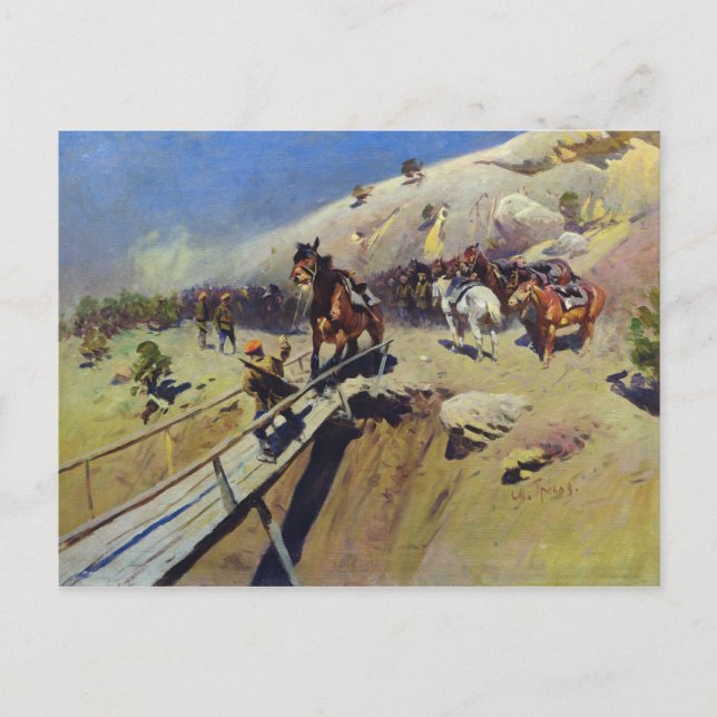 Cartão Postal The Devil's Bridge, 1931 (Frente)