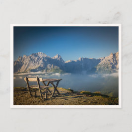 Cartão Postal The Dolomites Mountain View Hiking Italy