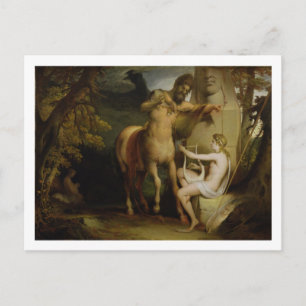 Cartão Postal The Education of Achilles, c.1772 (oil on canvas)