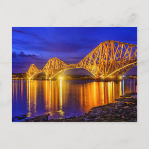 Cartão Postal The Forth Bridge, Escócia