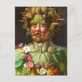 Cartão Postal The Four Seasons: Vertumnus - Giuseppe Arcimboldo