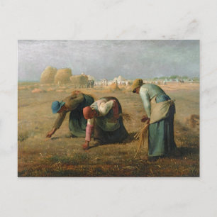 Cartão Postal The Gleaners, 1857