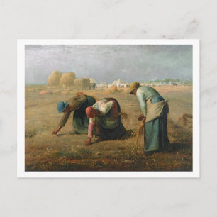 Cartão Postal The Gleaners, 1857
