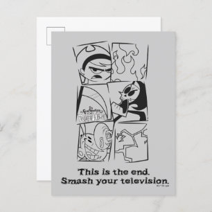 Cartão Postal The Grim Adventures of Billy & Mandy - The End