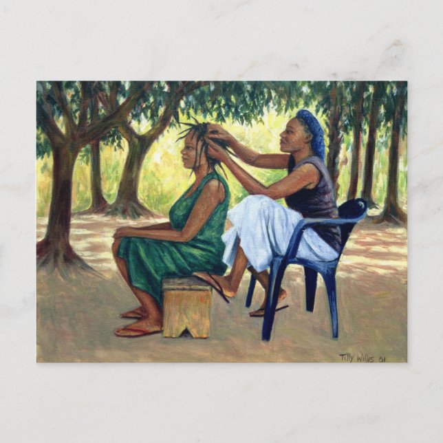 Cartão Postal The Hairdresser 2001 (Frente)