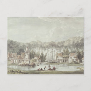Cartão Postal The Hameau, Petit Trianon, 1786