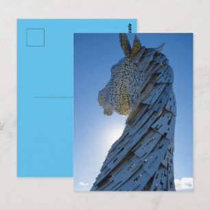 Cartão Postal The Helix, The Kelpies, Falkirk - Visite a Escócia