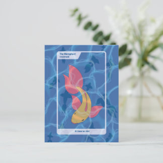 Cartão Postal The Hierophant reversed Tarot Inspired Art