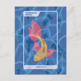 Cartão Postal The Hierophant reversed Tarot Inspired Art