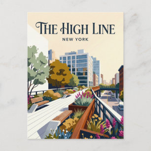 Cartão Postal The High Line EUA