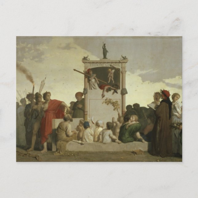 Cartão Postal The Human Comedy, c.1852 (Frente)