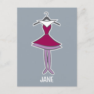 Cartão Postal The Jetsons Jane's Dress
