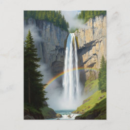 Cartão Postal  The Krimml Falls Austria Tallest Waterfall 
