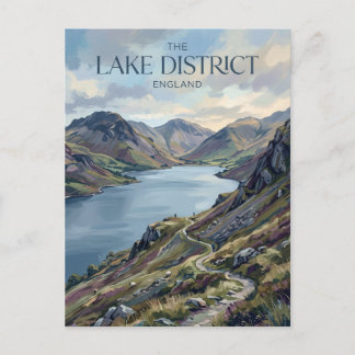 Cartão Postal The Lake District England