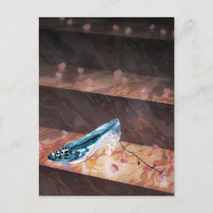 Cartão Postal The Little Glass Slipper