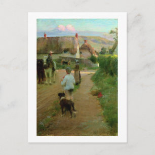 Cartão Postal The Loiterers, 1888 (óleo na canvas)
