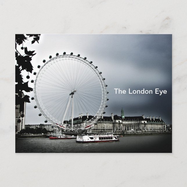 Cartão Postal The London Eye (Frente)