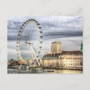 Cartão Postal The London Eye