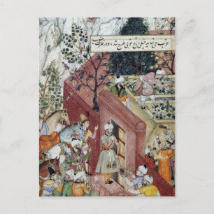Cartão Postal The Mughal Emperor Babur
