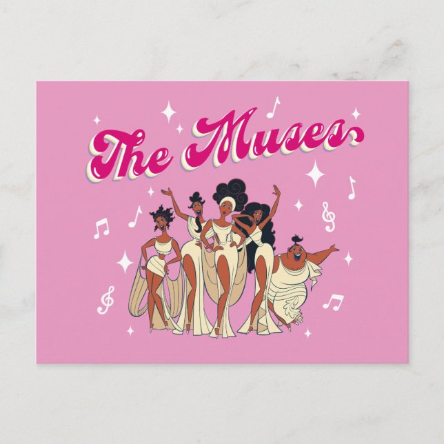 Cartão Postal The Muses Postcard (Frente)