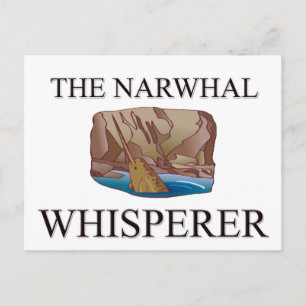 Cartão Postal The Narwhal Whisperer