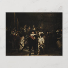 Cartão Postal The Night Watch por Rembrandt van Rijn