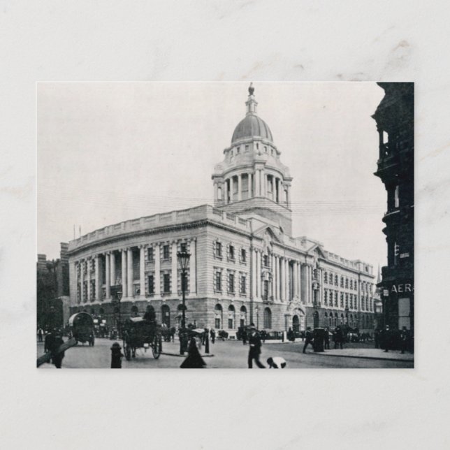 Cartão Postal The Old Bailey, Londres (Frente)