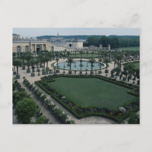 Cartão Postal The Orangery Parterre, 1684-86, Hardouin-Mansart,