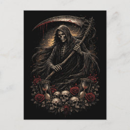 Cartão Postal The Reaper’s Hourglass